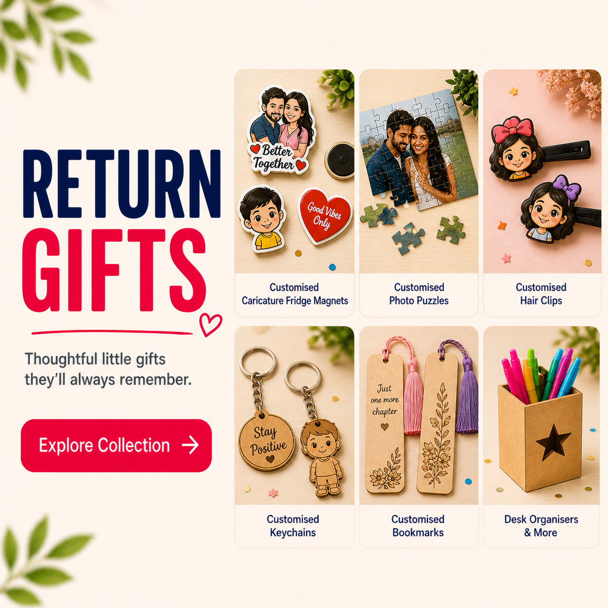 Return Gifts Online in India | Kids Party Favors & Custom Gifts