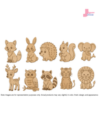 DIY Animal Coloring MDF Cut-Outs – Colour, Create & Play
