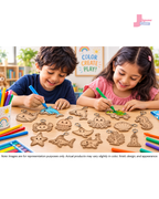 Ocean & Sea Life MDF Keychain Set – 15 Pc