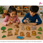 DIY Animal Coloring MDF Cut-Outs – Colour, Create & Play