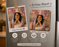 Birthday Custom Fridge Magnet