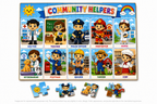 Community Helpers Puzzle  (A4 Size)