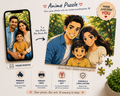 Custom Anime Wooden Puzzle personalized wooden puzzle