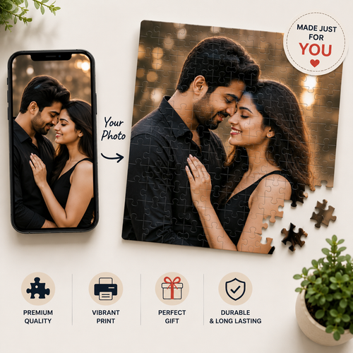 Custom Couple Wooden Puzzle personalized wooden puzzle