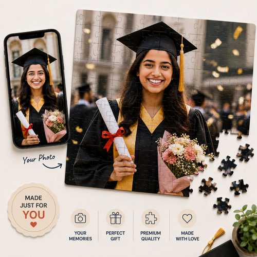 Custom Graduation Wooden Puzzle personalized wooden puzzle