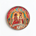 Married – Our Happily Ever After Fridge Magnet