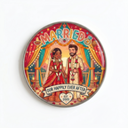 Married – Our Happily Ever After Fridge Magnet