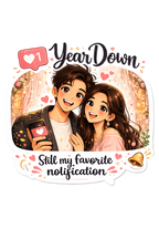 1 Year Down – Still My Favorite Notification Fridge Magnet
