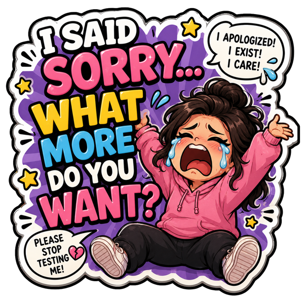 I Said Sorry What More Do You Want Magnet