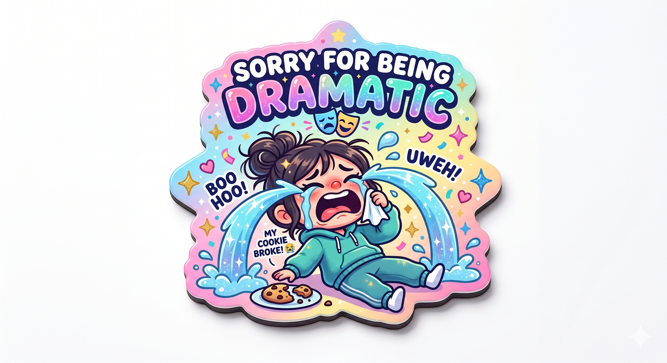 Sorry For Being Dramatic Cute Magnet