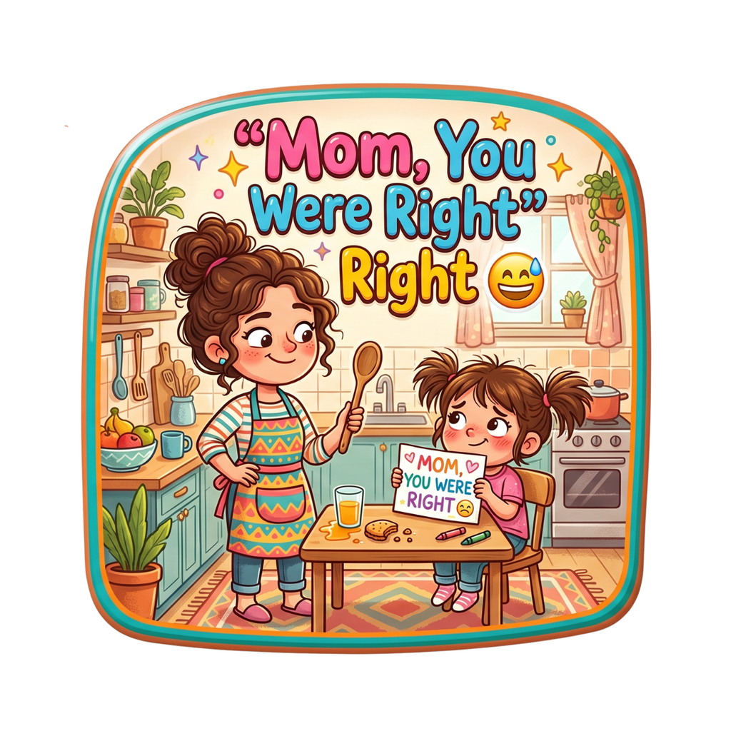 Mom You Were Right Fridge Magnet