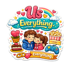 Us Means Everything Fridge Magnet