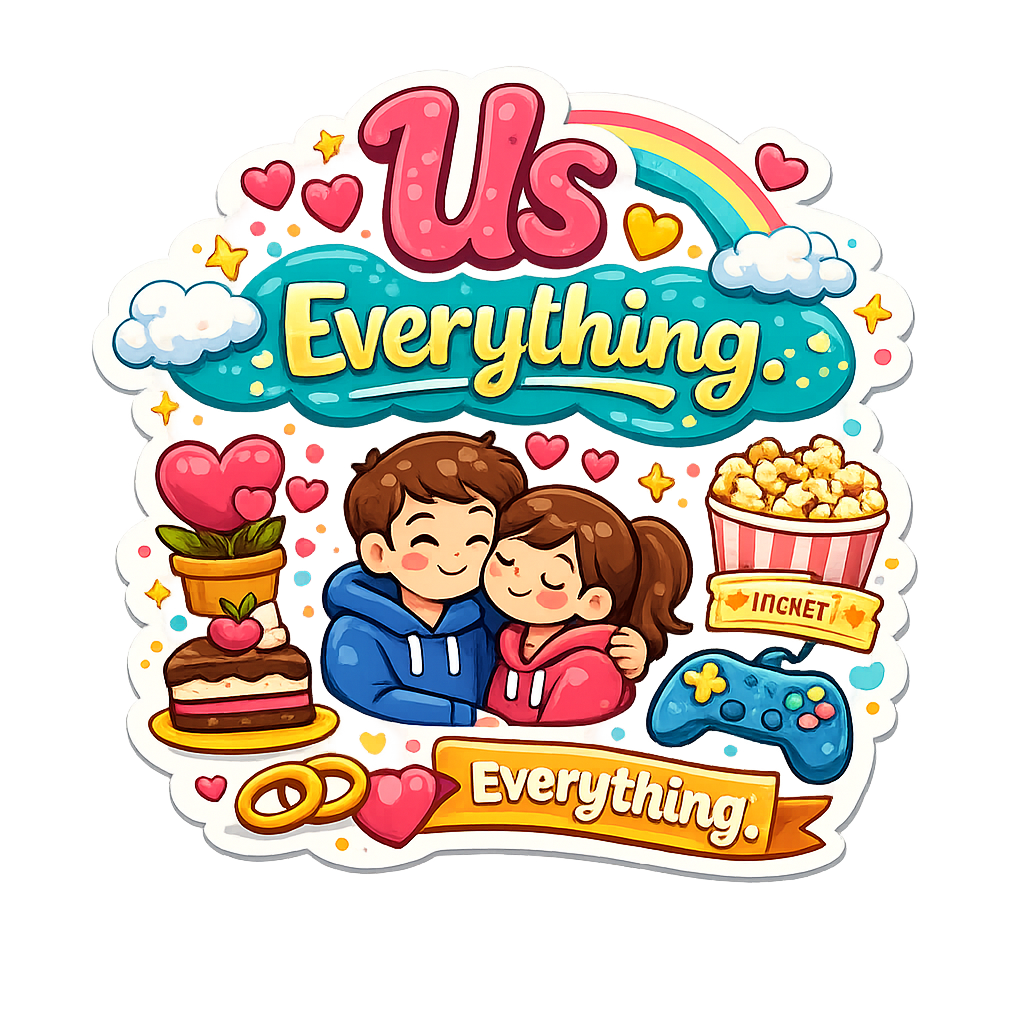 Us Means Everything Fridge Magnet