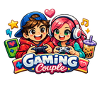 Gaming Couple Fridge Magnet