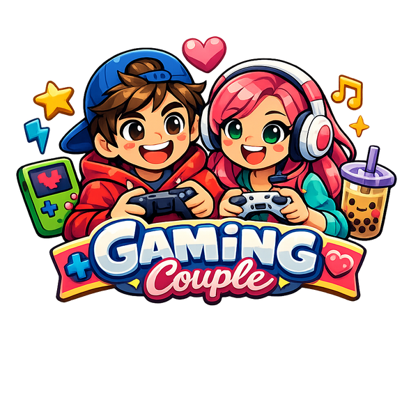 Gaming Couple Fridge Magnet