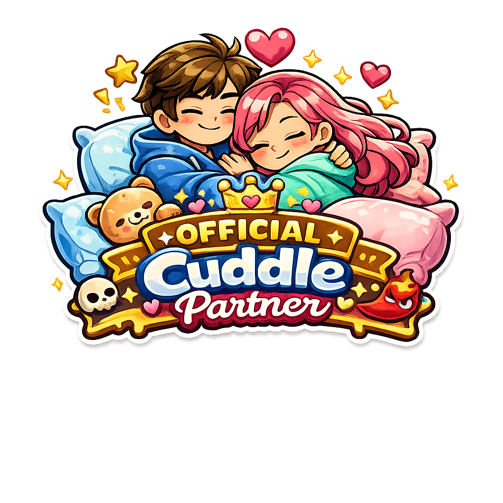 Official Cuddle Partner Fridge Magnet
