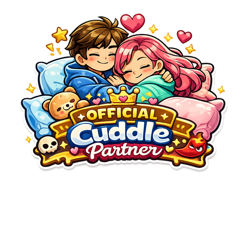 Official Cuddle Partner Fridge Magnet