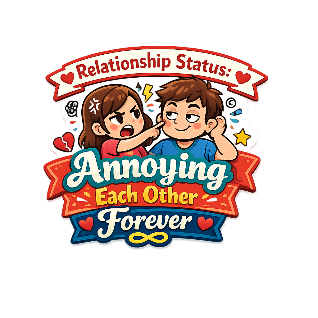 Annoying Each Other Forever Fridge Magnet