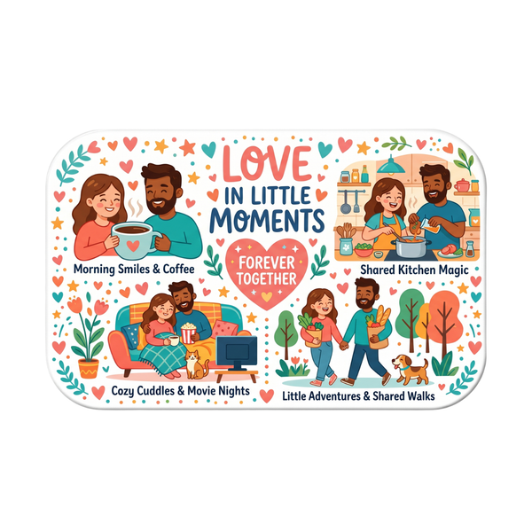 Love In Little Moments Fridge Magnet