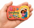 Us Over Everything Fridge Magnet
