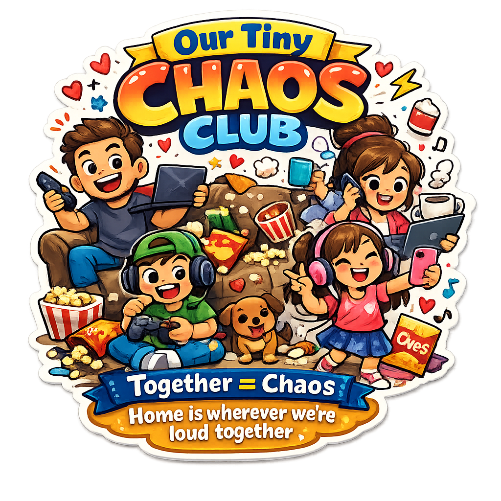 Our Tiny Chaos Club Fridge Magnet