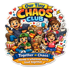 Our Tiny Chaos Club Fridge Magnet