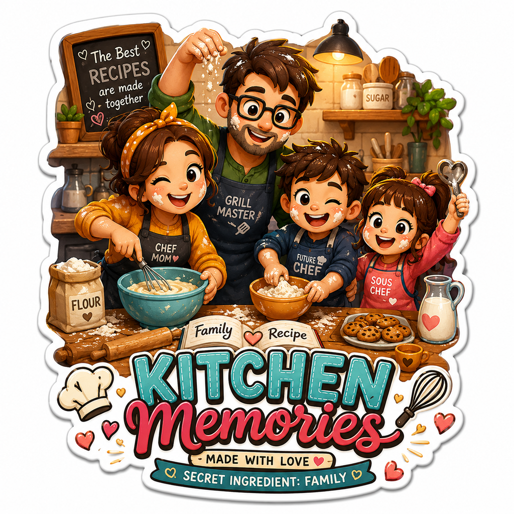 Kitchen Memories Fridge Magnet