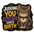 I Do What I Want Punk Cat Fridge Magnet