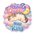Nap Queen Nap King Cat Magnet