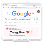 Marry Them Google Search Fridge Magnet
