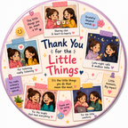 Thank You for the Little Things Fridge Magnet