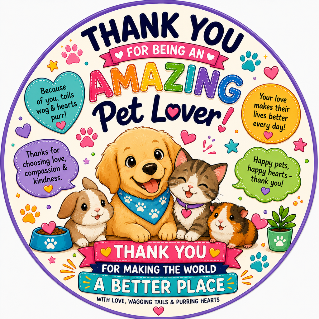 Amazing Pet Lover Fridge Magnet