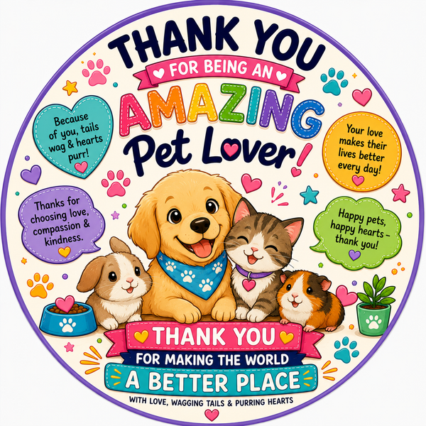 Amazing Pet Lover Fridge Magnet