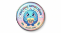 Emotional support friend virtual hug fridge magnet.