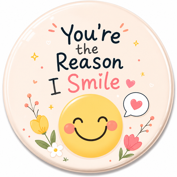 You're the Reason I Smile Fridge Magnet