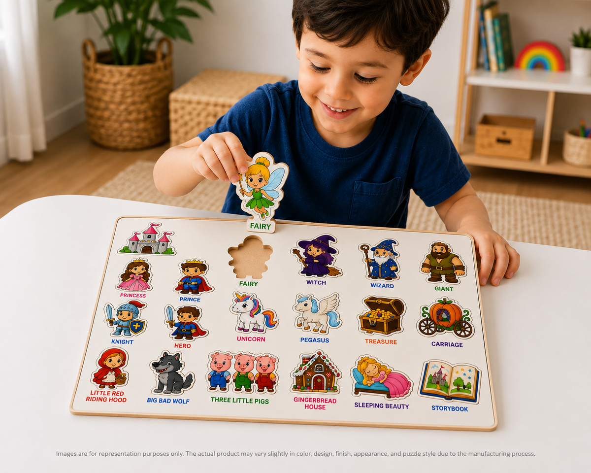 Fairy Tale Adventure Puzzle  (A4 Size)