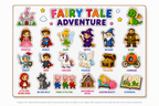 Fairy Tale Adventure Puzzle  (A4 Size)