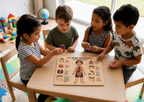 Human Anatomy Educational MDF Puzzle (A4 Size)