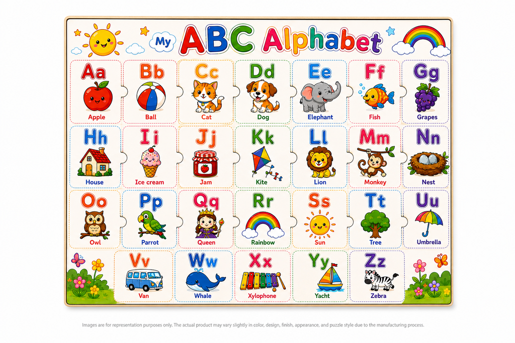 My ABC Alphabet Puzzle  (A4 Size)