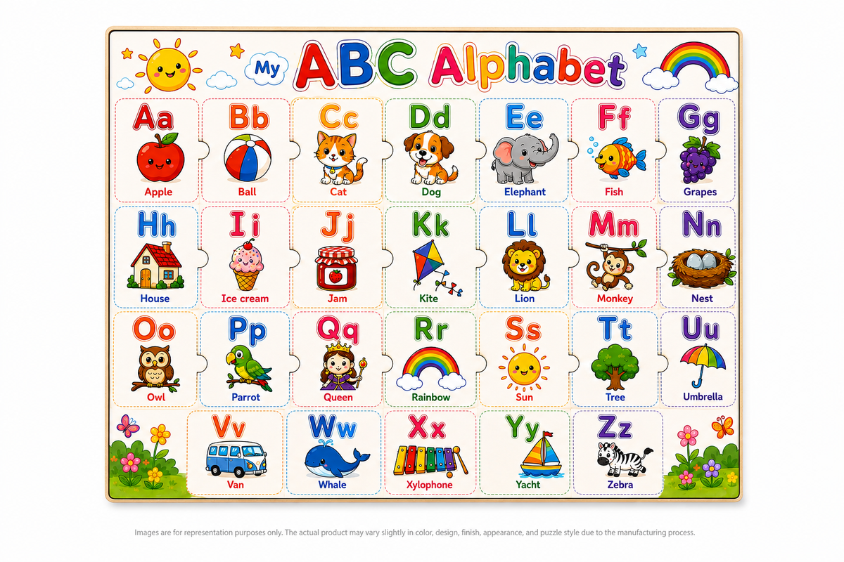 My ABC Alphabet Puzzle  (A4 Size)