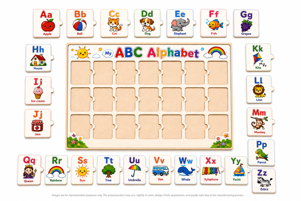 My ABC Alphabet Puzzle  (A4 Size)