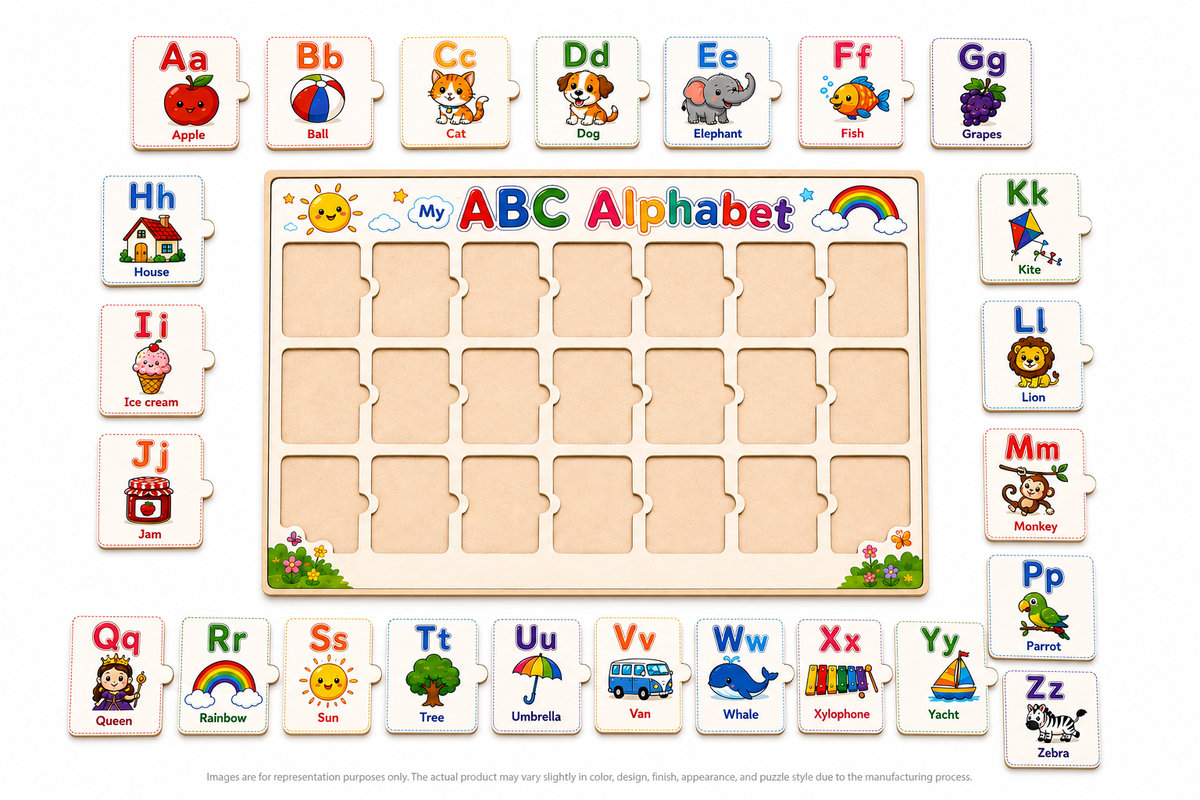 My ABC Alphabet Puzzle  (A4 Size)