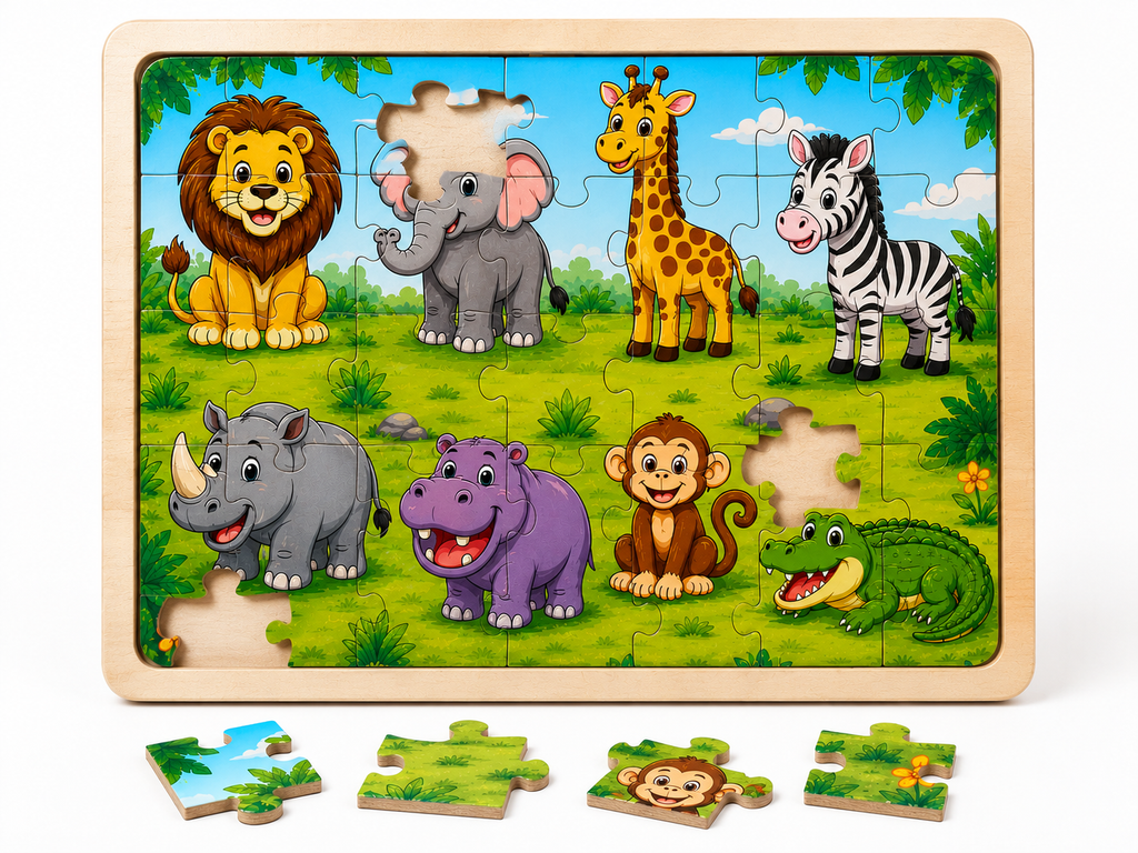 Wild Animals Puzzle