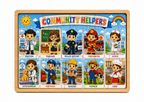 Community Helpers Puzzle