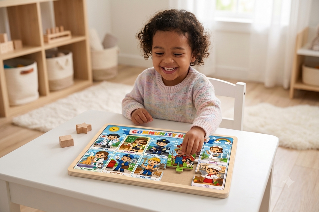 Community Helpers Puzzle