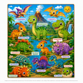 Dinosaur Puzzle  (A4 Size)