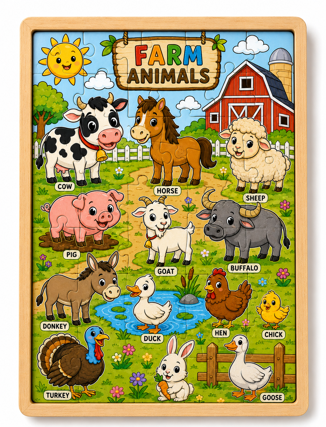 Farm Animals Puzzle