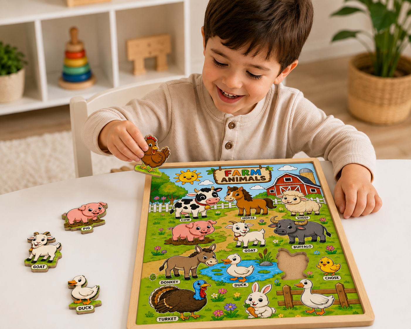 Farm Animals Puzzle