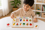 Fruits & Vegetables Puzzle (A4 Size)