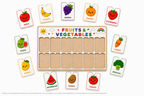 Fruits & Vegetables Puzzle (A4 Size)